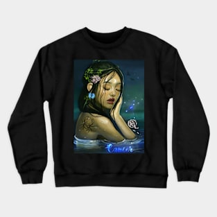 Cancer zodiac sign Crewneck Sweatshirt